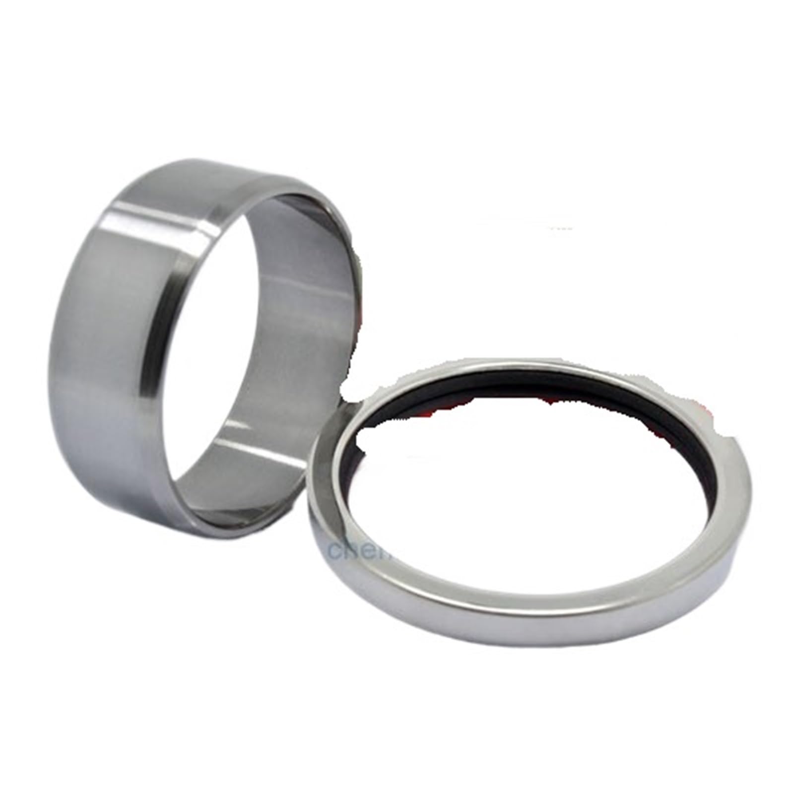 LEOTNNDQ Air Compressor Spare Parts 1pc Oil Seal & 1pc Shaft Sleeve 2pcs a kit