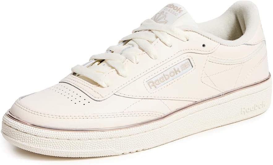 reebok club c 85 chalk rose gold