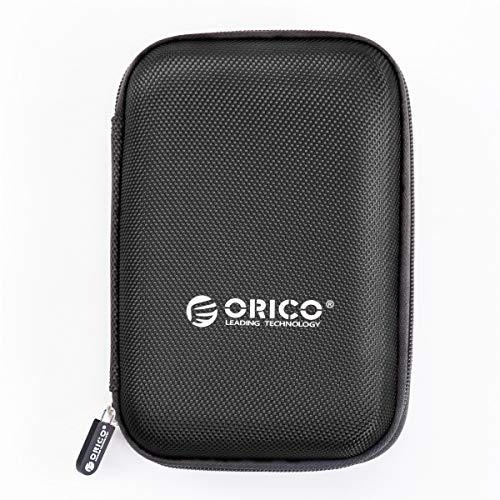 ORICO 2.5インチ ハードディスクケース ポータブル HDD 保護 黑色-PHD-25