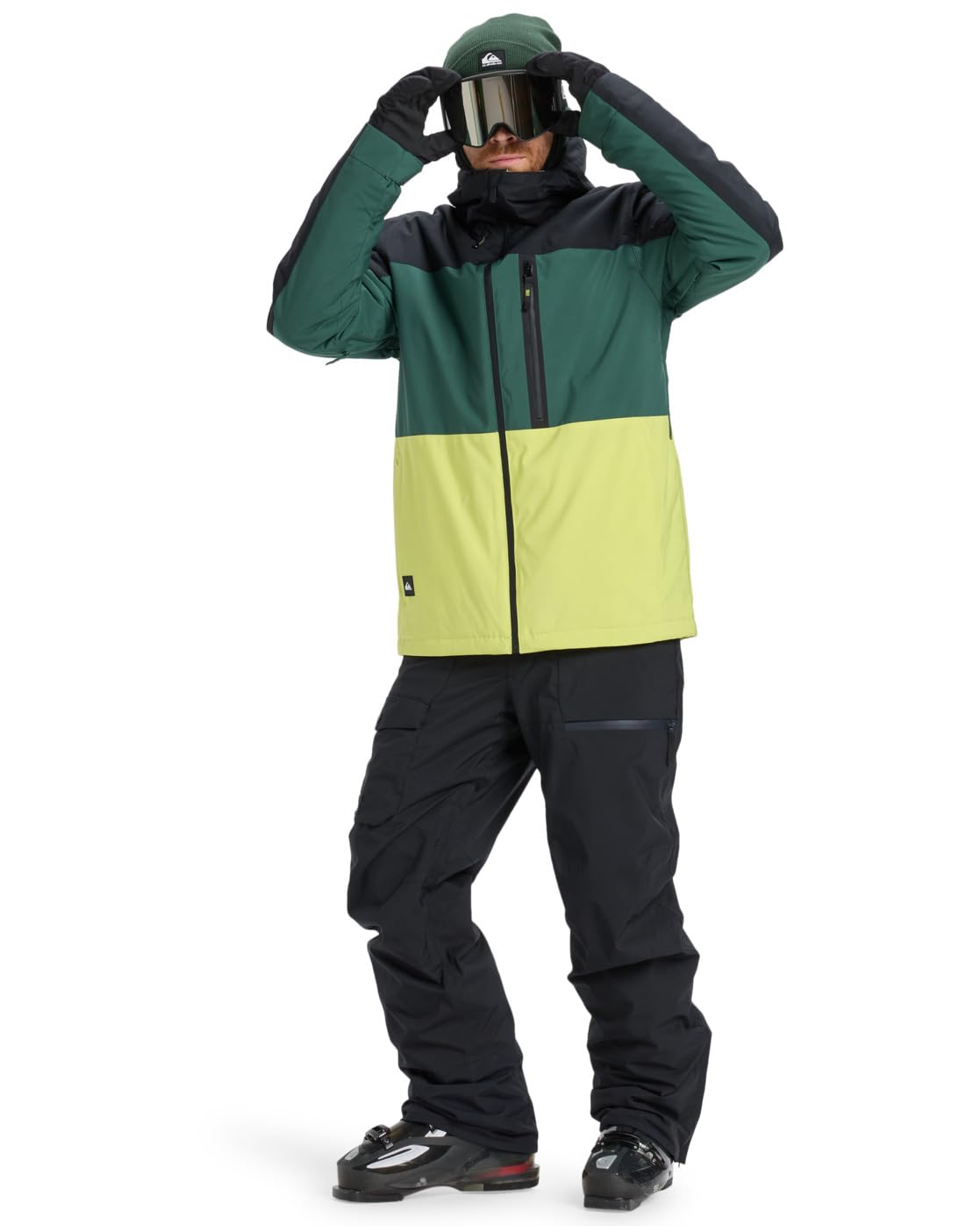 Quiksilver Herren Sycamore Block 20k Jacket Weste (1er Pack)