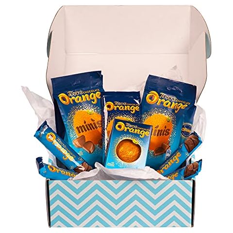 Terrys Chocolate Orange Hamper. Chocolate Gift Set for All Those Chocolate Lovers. Presented in A Unique Gloss Finished Gift Box, Orange Chocolate Hamper for Any Occasion Cover