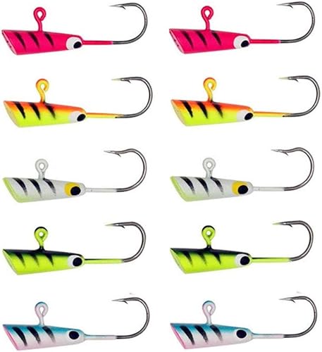 Señuelos de pesca en hielo Señuelos de pesca de cebo de pesca Señuelos de metal de invierno