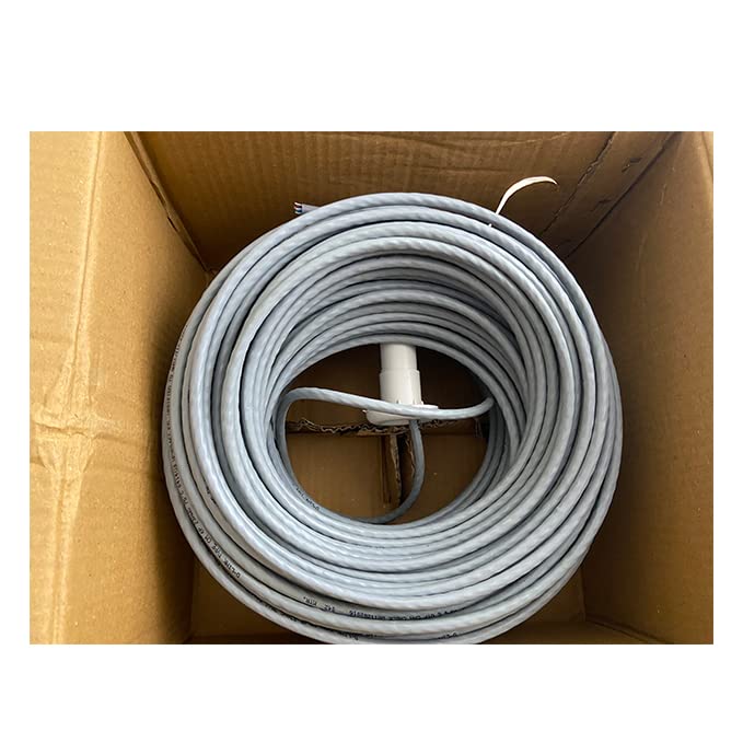 Image of D25 Compatible With D Link Cat 6 Networking Cable for Router UTP Outdoor 100 Meter Box Roll (Grey)