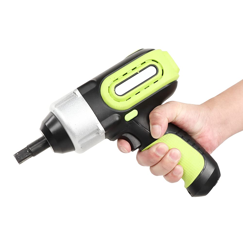 Cocoarm Zestaw do Naprawy Samochodu z Elektrycznym Podnośnikiem Podłogowym z Kluczem Elektrycznym, Podnośnikiem Samochodowym ze Stopu 5T DC12V z pompką do Pompowania Opon 150 PSI i lampką LED