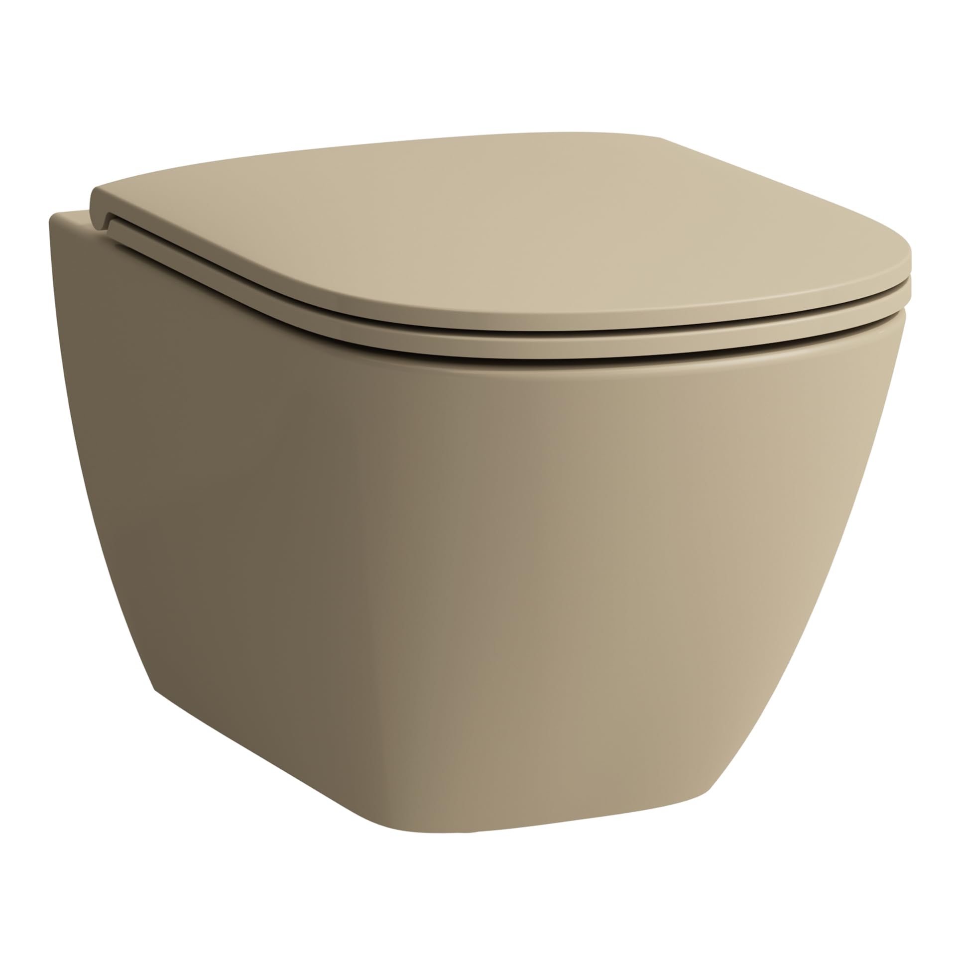 Inodoro suspendido Laufen Lua Advanced, 520x360x345mm, H8200800180001, Color: bahama beige