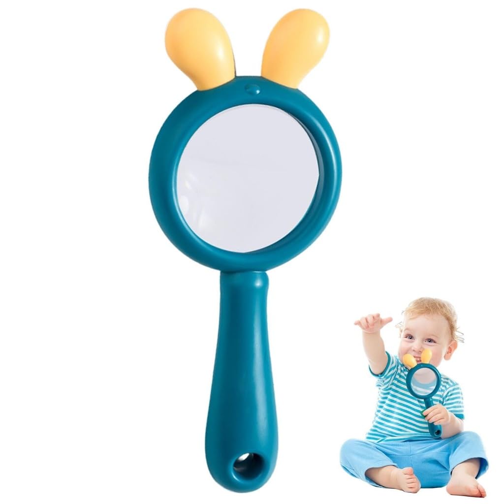 Espejo de observación con Lupa for niños, guardería, Estudiantes, Juguetes al Aire Libre, Regalos