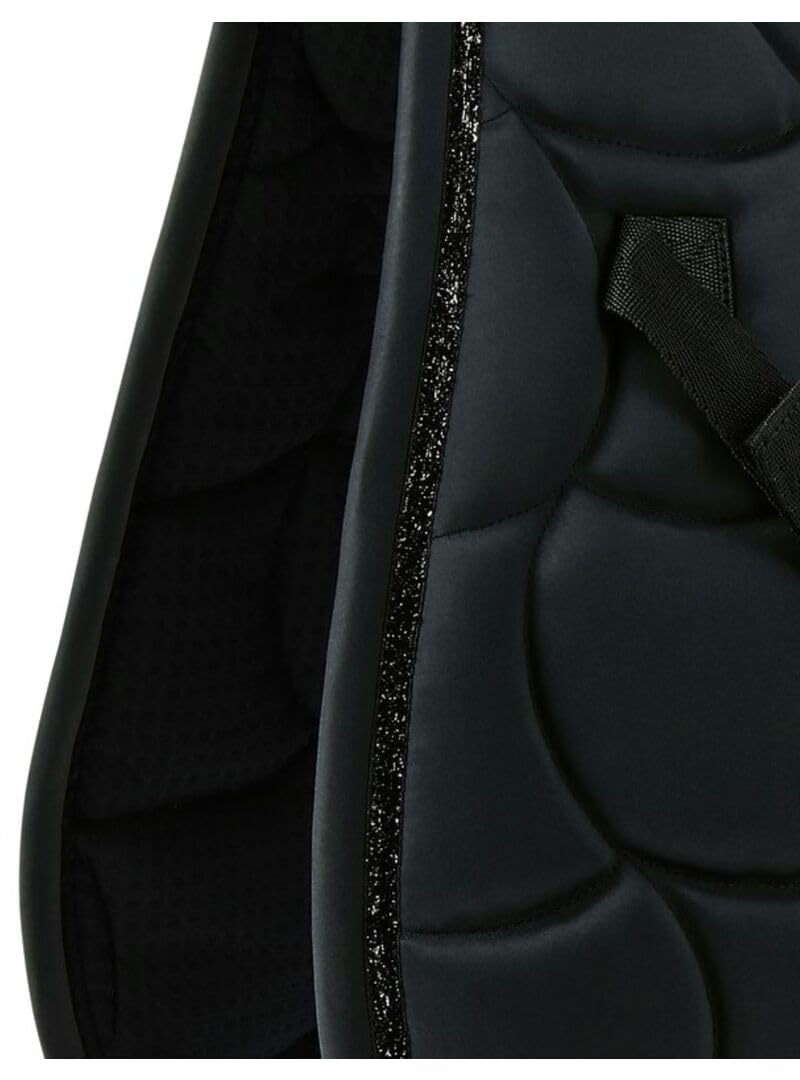 Equi-Theme Equitimme Dressur-Teppich Satin ? Farben ? Schwarz