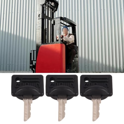 Alide 6 Stück Gabelstapler-Brennschlüssel 107151-001 C250, kompatibel mit PE3000 PE4000 PE4500 WP3000 GPW WAVE Walkies