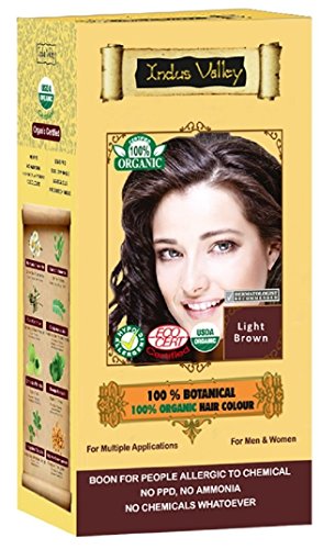100% orgánico 100% Botanical Natural Herbal hair Dye color Kit para hombres y mujeres 100% libre de químicos, no PPD, no Amoniaco, no peróxido y sin ningún tipo de metales pesados