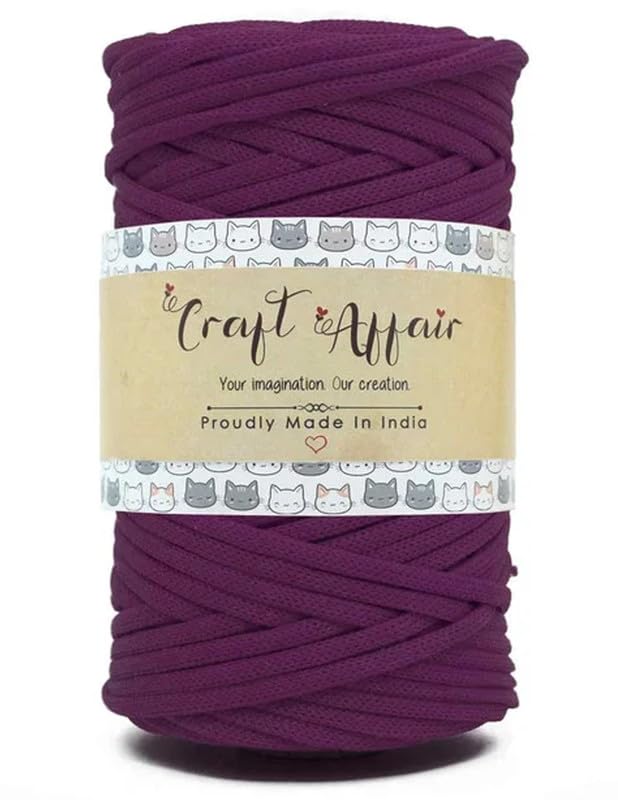 Craft Affair | PP Rope/Nylon Rope 3mm Braided Cord (100m) for Jewellery & Bracelet Making Macrame Cord - Wine-image-39
