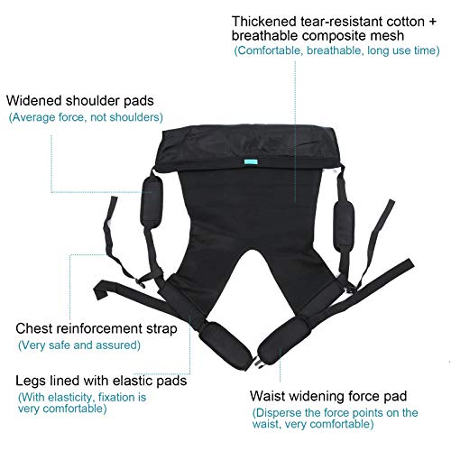 Anziani Imbracatura di trasferimento per sedia a