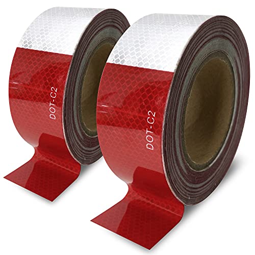 Trailer Reflective Tape Outdoor DOT C2 Reflector Tape 2 inch ...