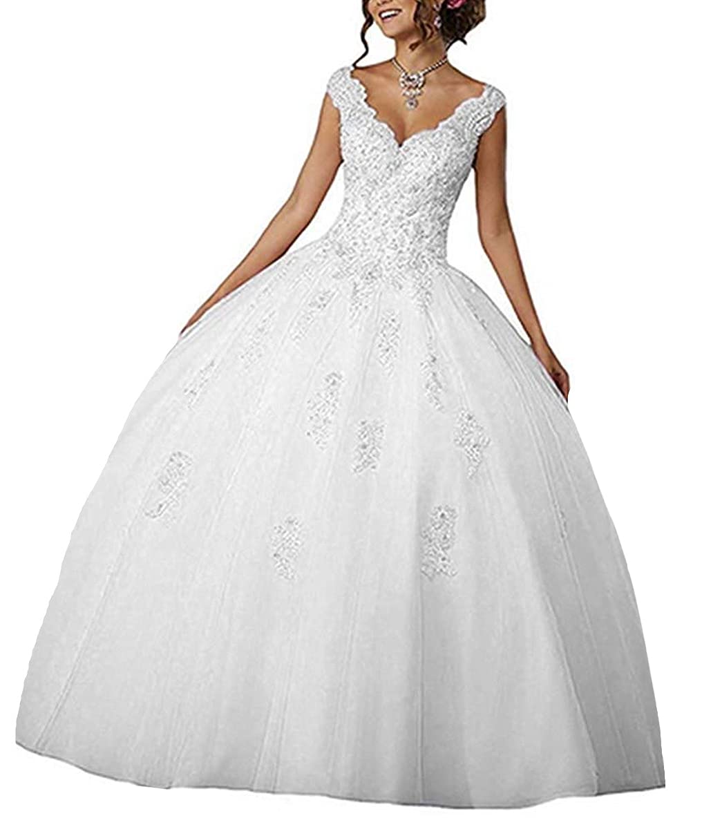 QXMYOO Ball Gown Quinceanera Dresses Sweet 16 Prom Party Princess Dress for Teens