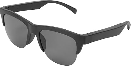 Tosuny Audio Smart Brille, Anti Blaulicht Sonnenbrille für Damen und Herren, Integrierte HiFi Lautsprecher und Kondensatormikrofon, Touch Steuerung, Sprachassistent