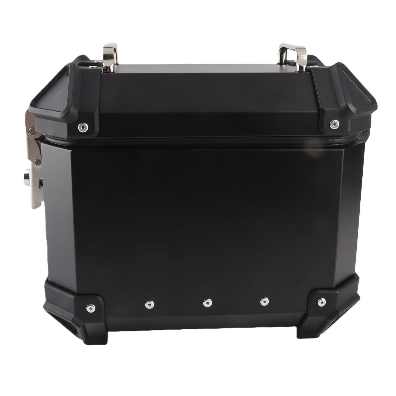 Borsa Laterale per Moto, Valigia Laterale per Moto in Lega di Alluminio 18 Litri con Chiusura di Sicurezza, Pacchetto Bagagli Rigidi per Moto, Scatola Portaoggetti