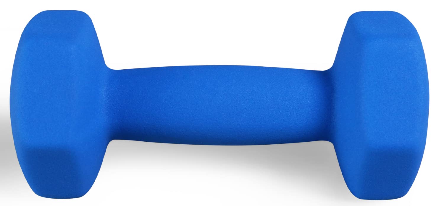 BalanceFrom Fitvids - Juego de Mancuernas (Neopreno, múltiples Opciones de Peso, 9,1 kg, 14,5 kg, 22,7 kg, 25,4 kg)