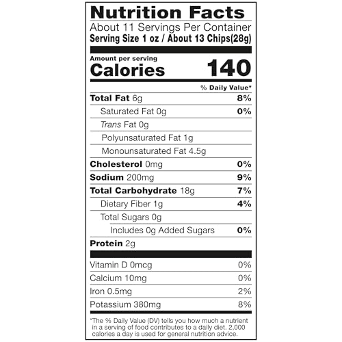 Image of Kettle Brand Potato Chips, Air Fried Sea Salt and Vinegar Kettle Chips, 11.25 Oz Party Size Bag (Pack of 4)