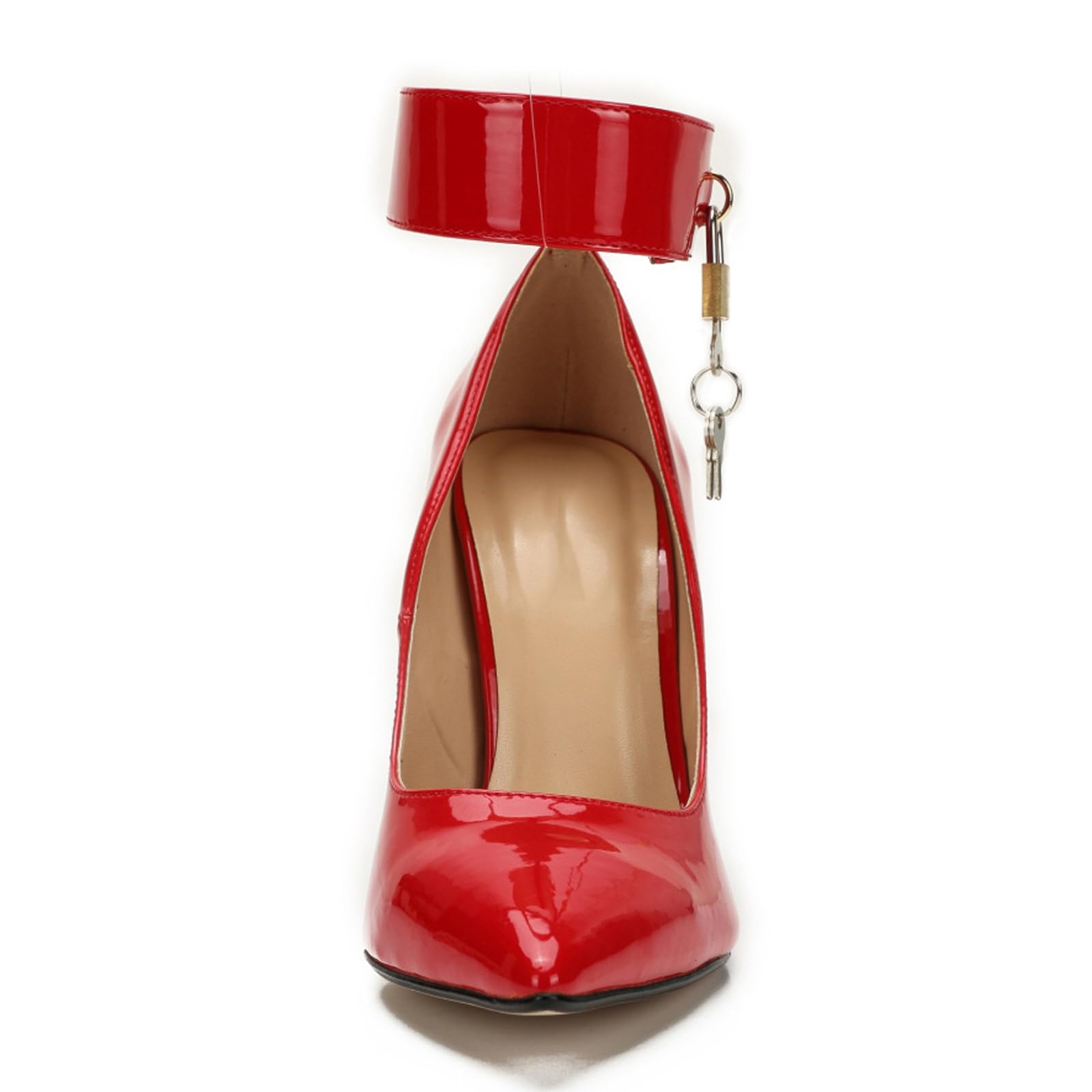 Escarpins à Talons Hauts Bout Pointu pour Femmes Grandes Tailles 5 Pouces Talons Aiguilles