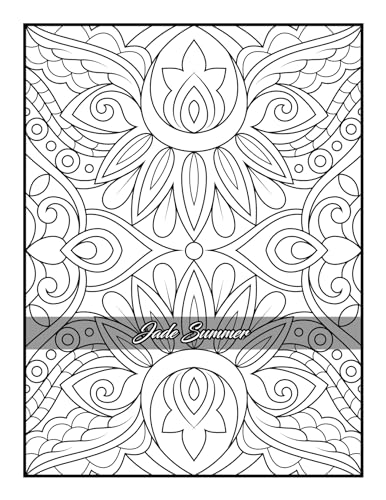 100 Amazing Patterns: An Adult Coloring Book with Fun, Easy, and Relaxing Coloring Pages - Image 41