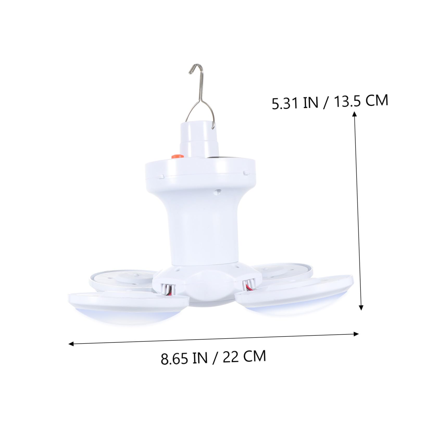 Lámpara Solar Plegable Recargable para Camping, Luz de Emergencia LED , Luz Colgante Multifuncional para Exteriores, Uso en Tienda de Campaña y Actividades al Aire Libre