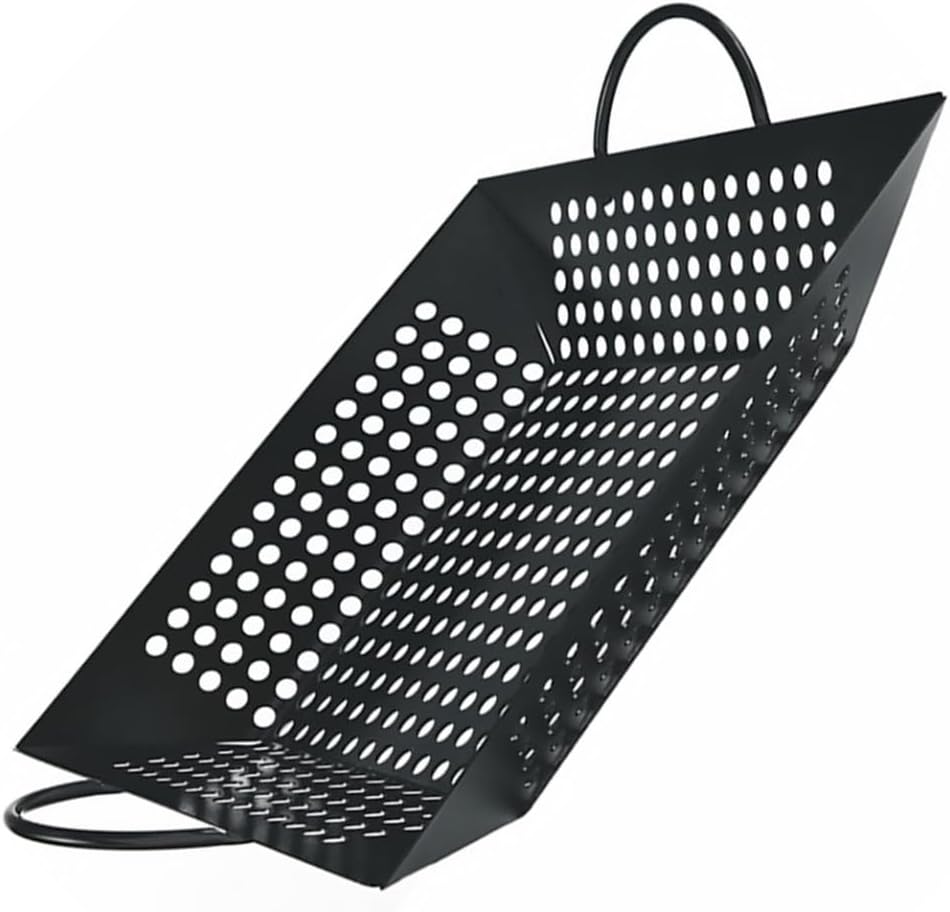 Milisten 1pc Bbq Grill Pan Non-stick Barbecue Grill Plate for Outdoor Cooking Heat Resistant Meat Pan Capacity Bbq Accessories for Gatherings