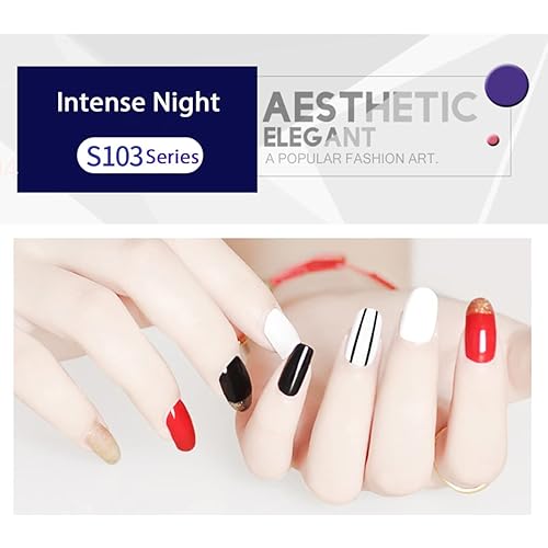 Miniatura 3 de Juego de 10 botellas de esmalte de uñas fácil de despegar de secado rápido, no tóxico, kit de esmalte de uñas a base de agua con capa base superior,