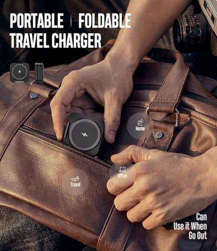 Siwiqu Foldable 3 In 1 Wireless Charging Station For Samsung thumb #4