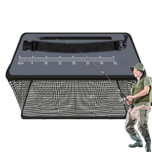 Cestino Galleggiante Per Pesci – 45x26x25cm | Cestino Quadrato Asciugatura