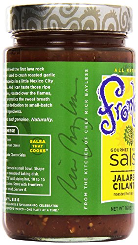 Frontera Gourmet Mexican Jalapeño Cilantro Salsa, Medium, 16 oz