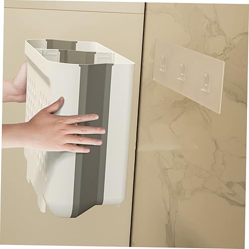 Miniatura 8 de Cabilock Cesta de lavandería de mimbre resistente cesta de lavado delgada