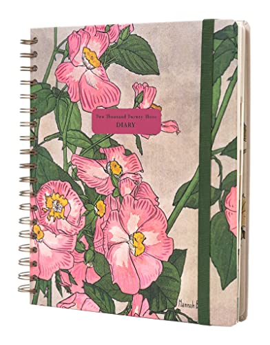 Kokonote Agenda escritorio semana vista Big Size Flowers by Hanna Borger - Agenda anual 2023 - Agenda semanal vista 17 meses - Papeleria bonita