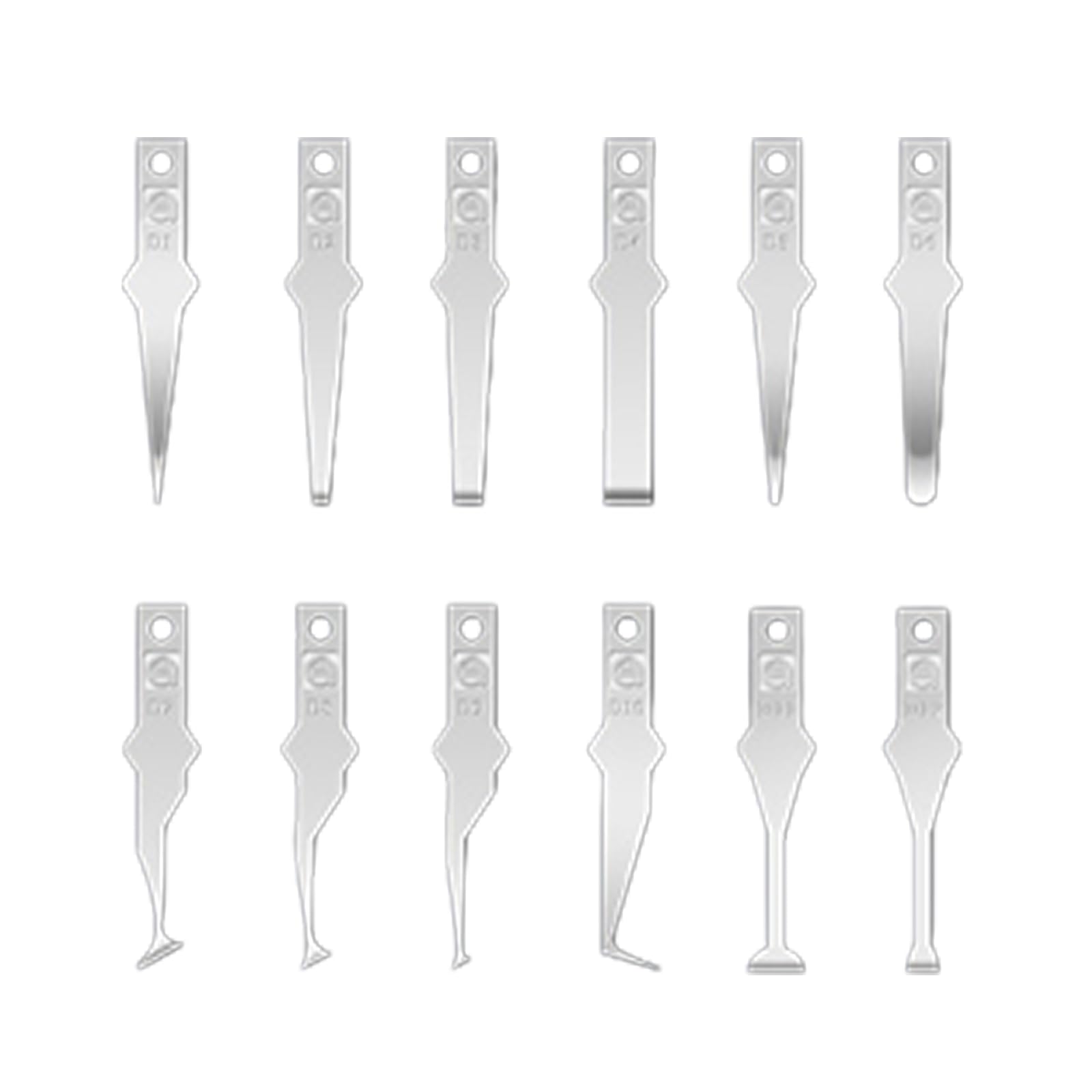 Great Comportment Steel Phones PCB Repairs Tools Set Mobile PCB Clearing Set for Efficient Glues Removal and Maintenance Smartphone Board Degumming