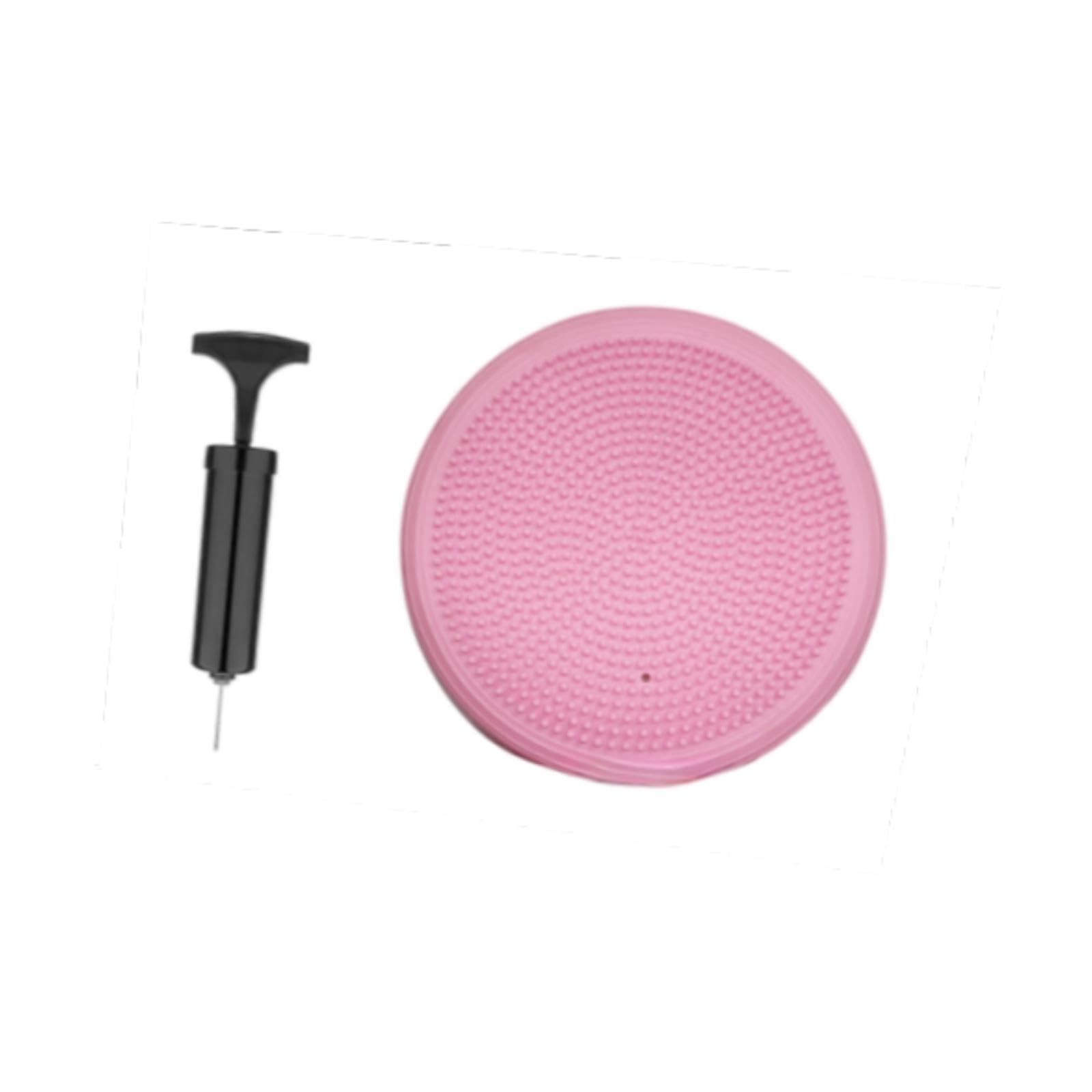 Disco Sensorial Tapete de Equilibrio Cojín Inflable de Estabilidad PVC Grueso Doble Textura Adecuado para Aula Adultos Niños