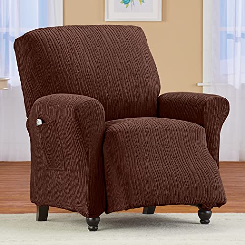 Collections Etc Elegant Wavy Textured Birchwood Furniture Slipcovers #TOP1