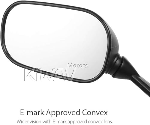 Miniatura 3 de KiWAV Espejo de repuesto OEM FY357 compatible para Yamaha XJ6 Diversion 2010 mano izquierda