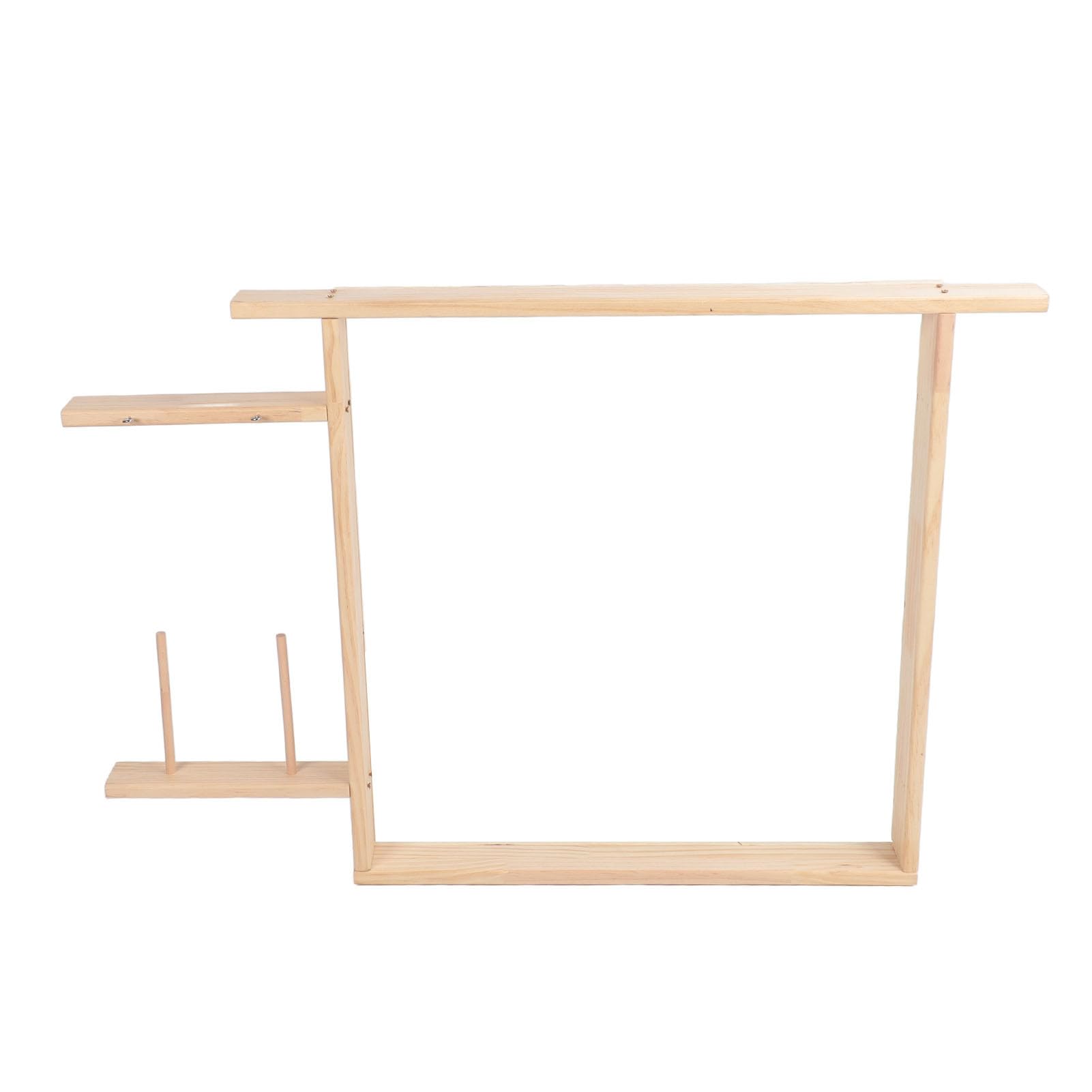 ZJchao Telaio per Realizzazione Tappeti 35,4x35,4 Pollici Telaio Tufting in Legno Fai-da-te per Progetti di Tessitura e Arazzo con Artigianale Robusto e Facile da Montare