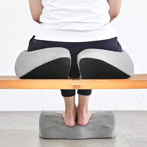 C CUSHION LAB Paquete de alivio de presión de cadera y piernas: transforma cualquier silla o sillón reclinable en el asiento más cómodo de la casa,