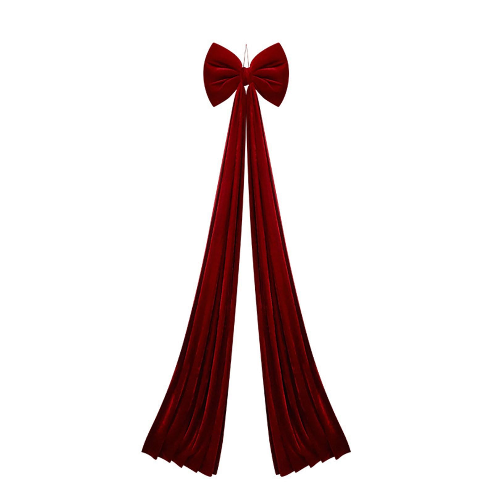 Buxuaaaa Christmas Bowknot Ornament Large Bows Hanging Pendant Christmas Tree Decorations for Indoor Outdoor Decoration Bowknot Ornament