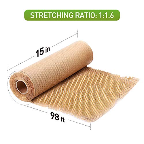 Packaging Paper Cushioning Wrap Paper Rolls 15″x98′ Eco