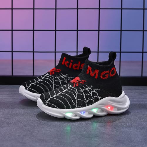 IWIHMIV Toddler Girl Tennis Shoes Light Up Shoes Boys Girls Sneakers Kids Sports Running Walking Shoes for Toddler Shoes for Kids4