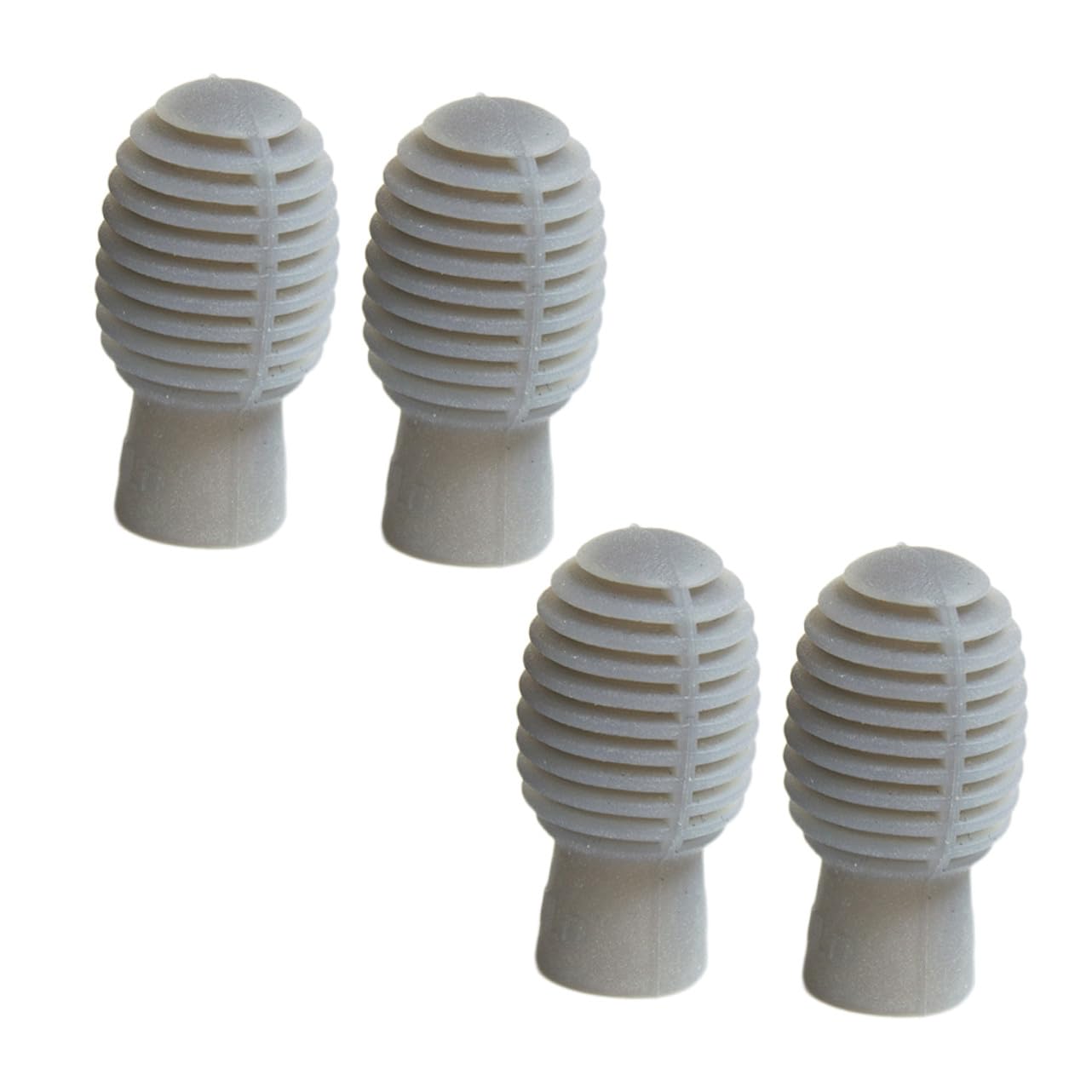 Toyvian 12stücke Silikon Drumstick Schutzkappen Für Leises Üben Drumstick Tipps Pads Für Geräuschloses Schlagzeugspiel Für Zuhause Und Unterwegs