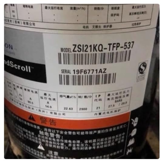 Available for Emerson Motor Compressor ZSI15KQ-TFP-527 ZSI15KQE-TFP-527 ZSI09KQ-TFP-527 ZSI09KQE-TFP-527 General Accessories (ZSI09KQ-TFP-527)