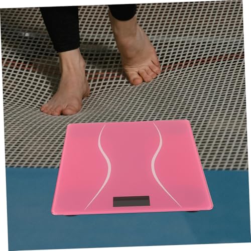 Báscula digital LIFKOME color rosa para baño miniatura 7