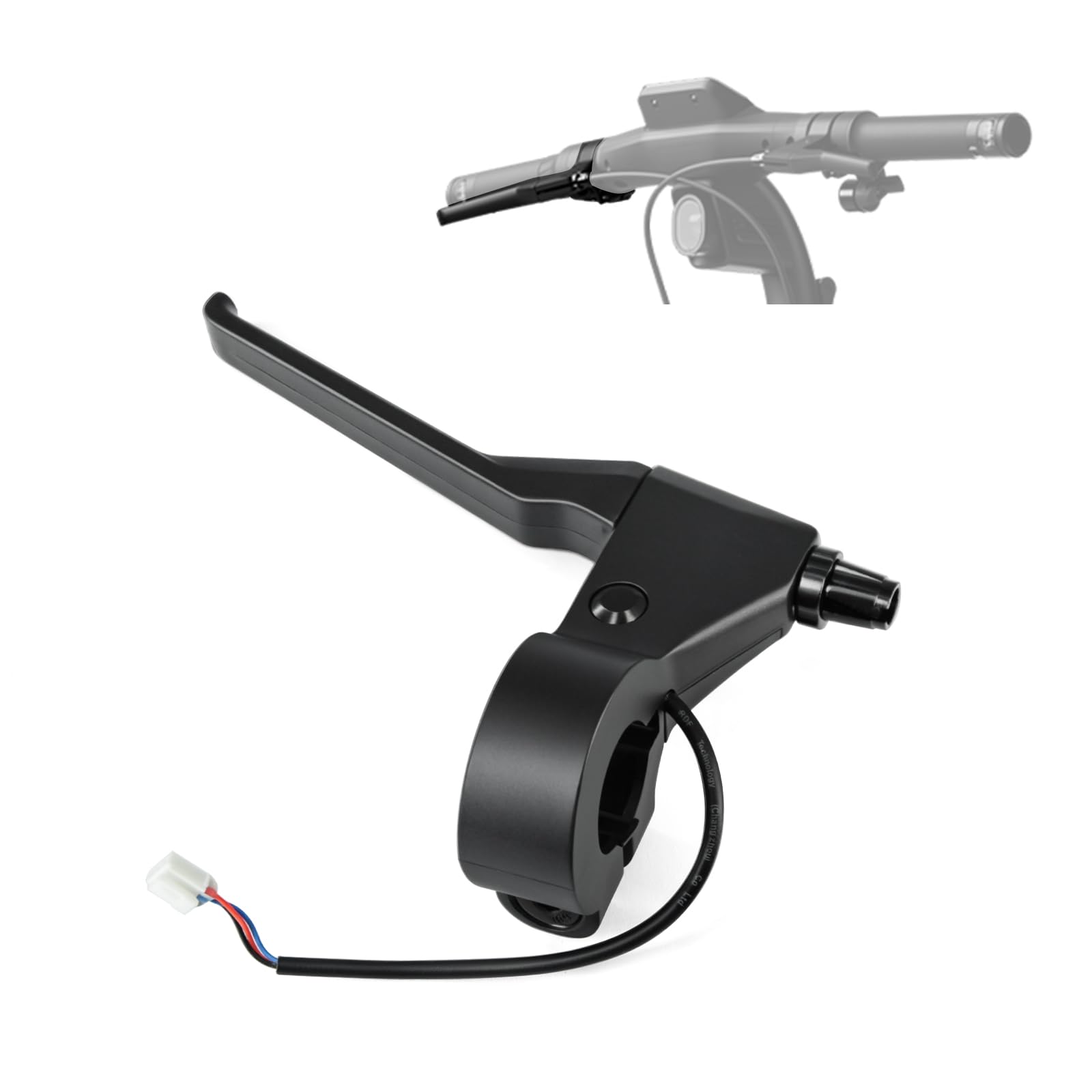 JOYSOG Frein à main pour scooter ZT3 Pro, levier de frein gauche/droite de rechange pour scooter électrique Ninebot ZT3 Pro (levier de frein gauche)
