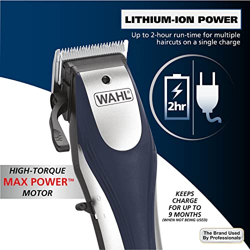 Wahl 79470 Lithium Ion Pro Rechargeable Cordless Hair Clippers For Men, Woman, & Children With Smart Charge Technology For Convenient At Home Haircutting thumb #3