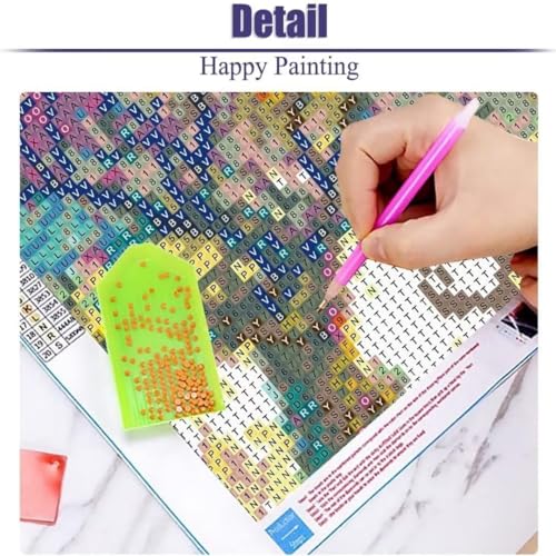 Diamond Painting Paysage Fantaisie 160x80cm | Grand Format Anti-Stress Peinture Diamant c144