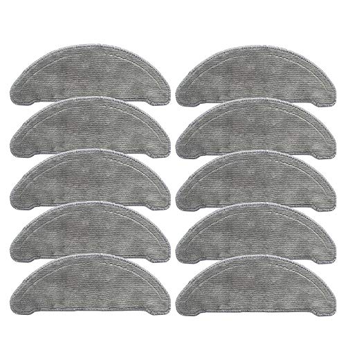 Duendhd 4Pcs Replaceble Mops Cloths Accessories Sets Parts for EVE Plus Robot Vacuum Cleaner – Bild 4
