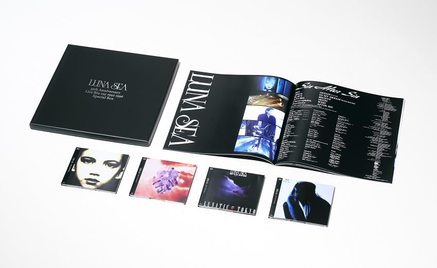 LUNA SEA 35th Anniversary Live Blu-ray 1992-1996 Special Box [4 B 