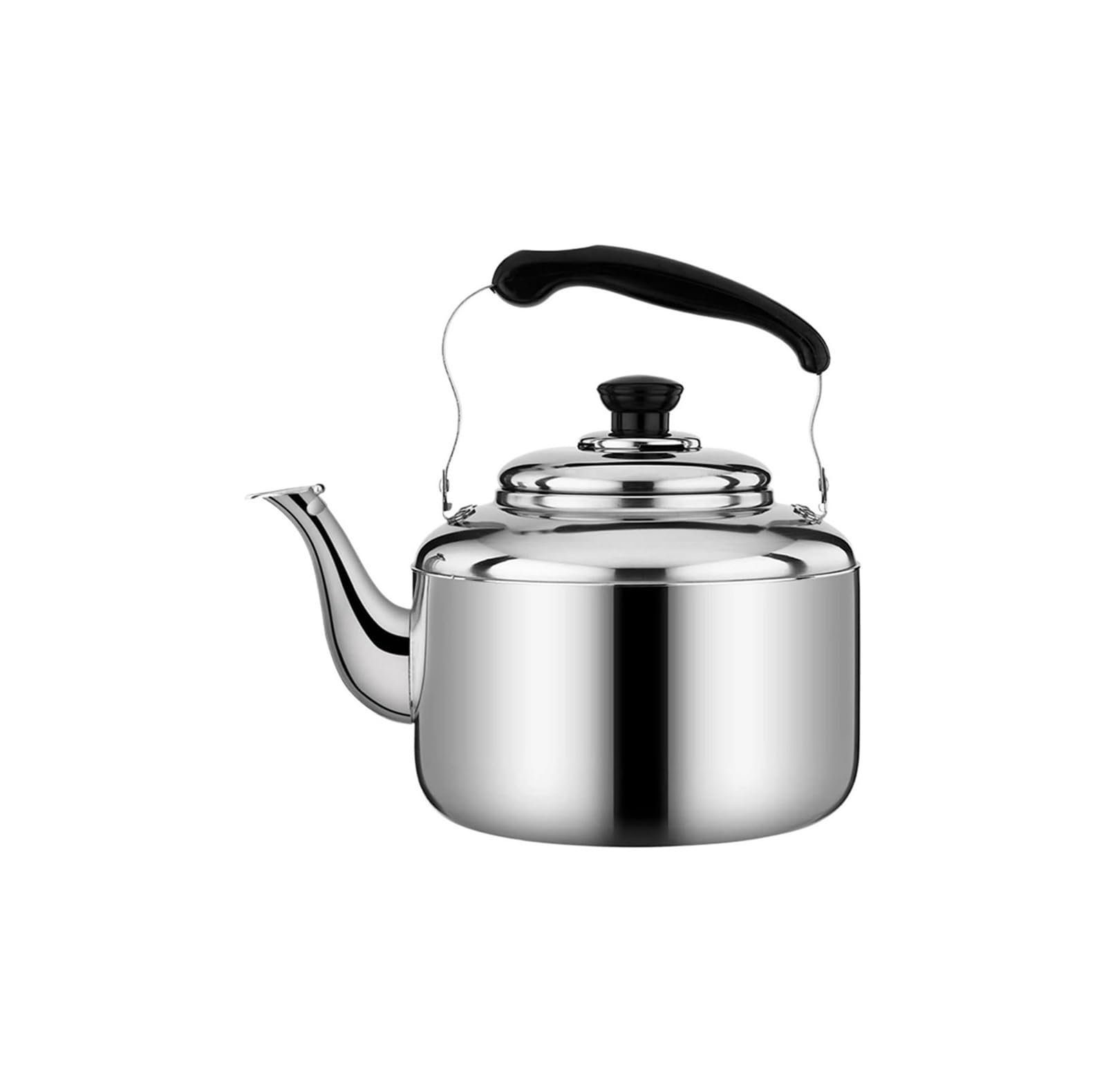 FGJsfhrDTU 3L Stove Top Kettle, Stainless Steel Whistling Teapot, Camping for Gas Induction Cooker