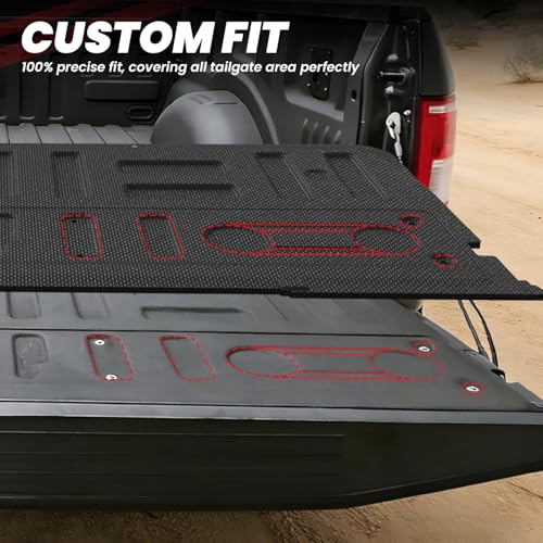 Image of LASFIT Tailgate Mat for Ford F-150 2020 2019 2018 2017 2016 2015